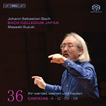 Bach Collegium Japan Cantatas Vol 36